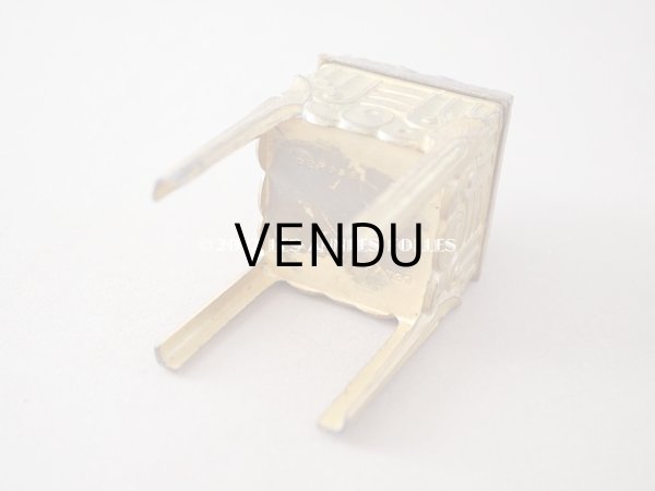 画像8: 1920年代 アンティーク 栗鼠のジュエリーボックス 　マスタードカラーのシルク製クッション　 (8)