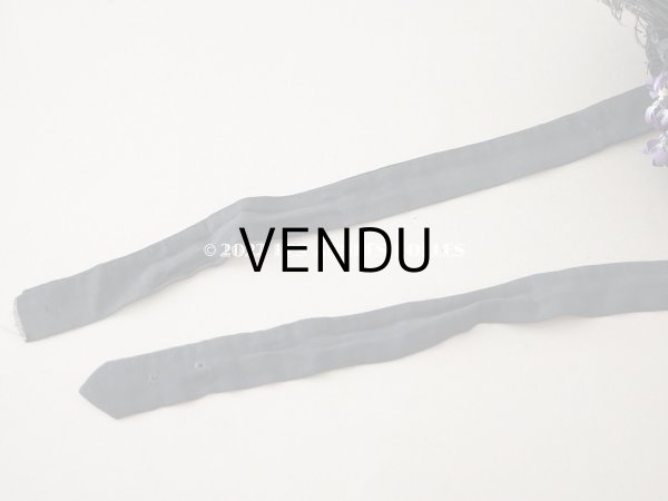 画像15: 19世紀 アンティーク  ベルギーの画家　Félicien Rops　婦人の遺品 菫の布花付き帽子 (15)