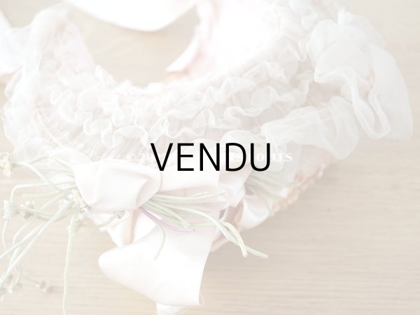 画像18: 19世紀 アンティーク  大きなピンクのリボンが結ばれた 貴婦人の帽子　ボンマルシェ百貨店　-AU BON MARCHE - (18)