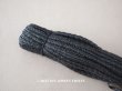 画像1: アンティーク 極細　ブレード 帽子用  約43m  幅4mm 黒 (1)
