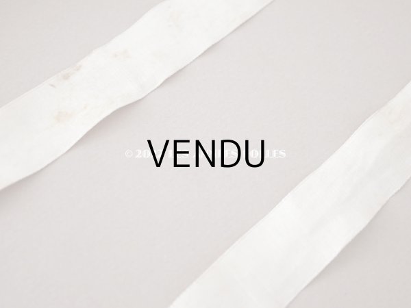 画像17: 19世紀末 アンティーク 小さな女の子の帽子 シルクシフォン&レース  (17)