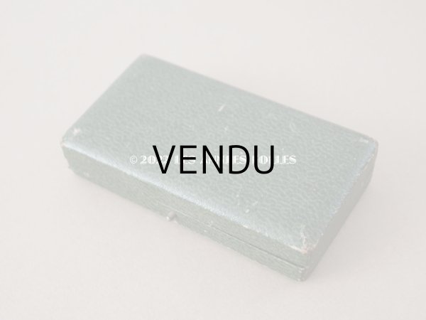 画像4: 1900年頃 アンティーク シルバー製 リボン＆花のガーランド ソーイングセット 裁縫道具 (4)