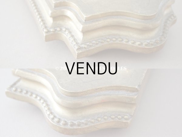 画像8: 19世紀 アンティーク 木製の台座　ゴールド  (8)