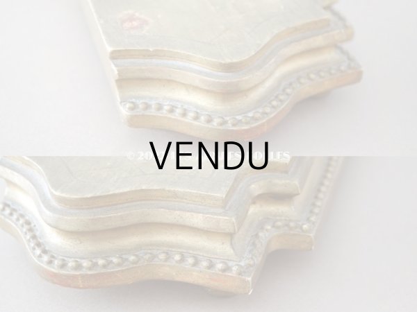 画像7: 19世紀 アンティーク 木製の台座　ゴールド  (7)