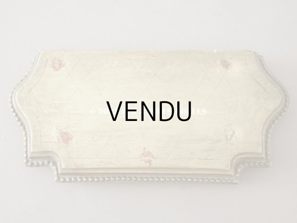 画像4: 19世紀 アンティーク 木製の台座　ゴールド  (4)