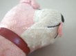 画像10: アンティーク 犬のぬいぐるみ　ピンク (10)