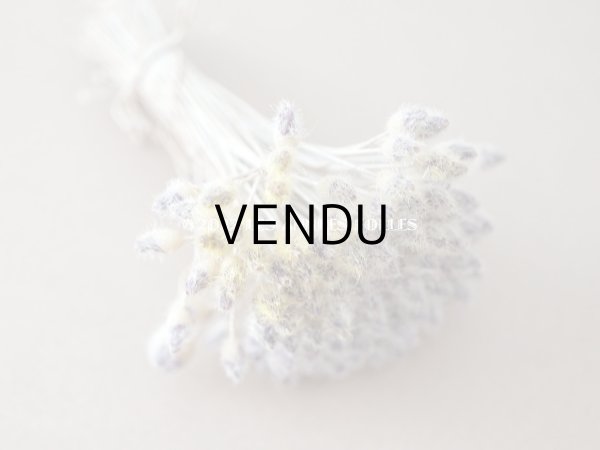 画像9: アンティーク ペップ　ラヴェンダー＆グレー  布花用 花芯 約120ピースの束 (9)