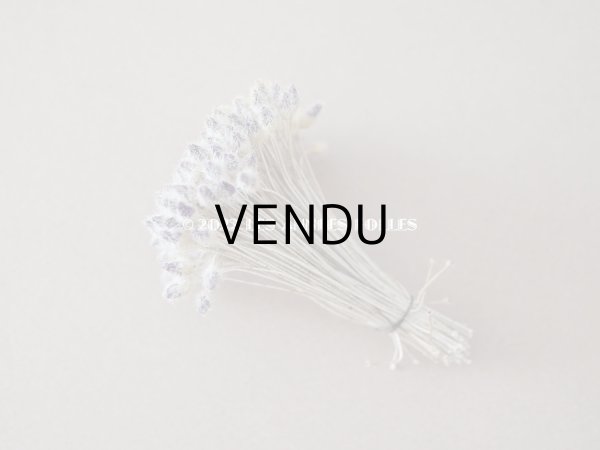 画像6: アンティーク ペップ　ラヴェンダー＆グレー  布花用 花芯 約120ピースの束 (6)