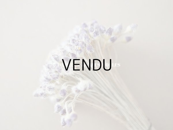 画像4: アンティーク ペップ　ラヴェンダー＆グレー  布花用 花芯 約120ピースの束 (4)
