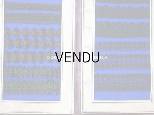 画像13: 19世紀 アンティーク パスマントリーのサンプラー ハードカバー (13)