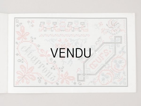 画像10: 1850年代 アンティーク SAJOU  刺繍図案帳 DESSINS DE BRODERIES 139 - SAJOU PARIS - (10)