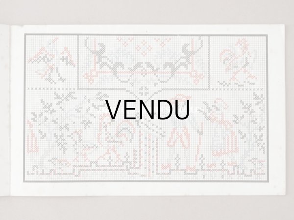 画像9: 1850年代 アンティーク SAJOU  刺繍図案帳 DESSINS DE BRODERIES 139 - SAJOU PARIS - (9)