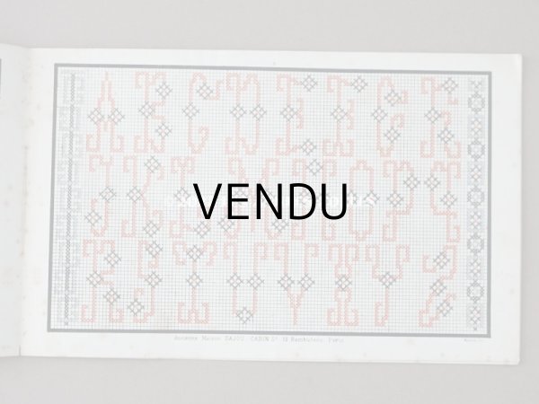 画像8: 1850年代 アンティーク SAJOU  刺繍図案帳 DESSINS DE BRODERIES 139 - SAJOU PARIS - (8)