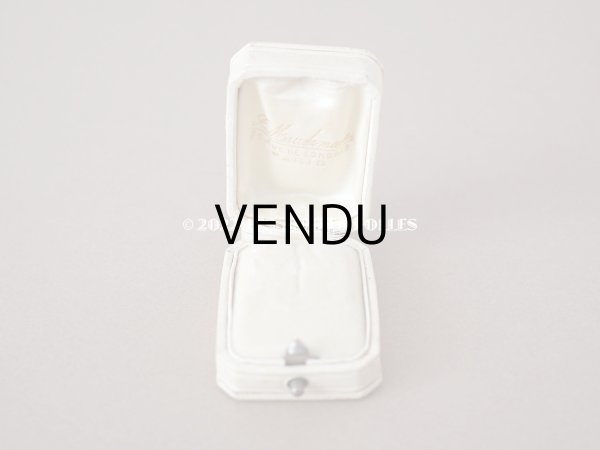 画像5: アンティーク ジュエリーボックス　イニシャル入り Y.S. アイボリー (5)