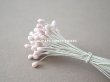 画像2: アンティーク ペップ パウダーピンク 布花用の花芯 　 (2)