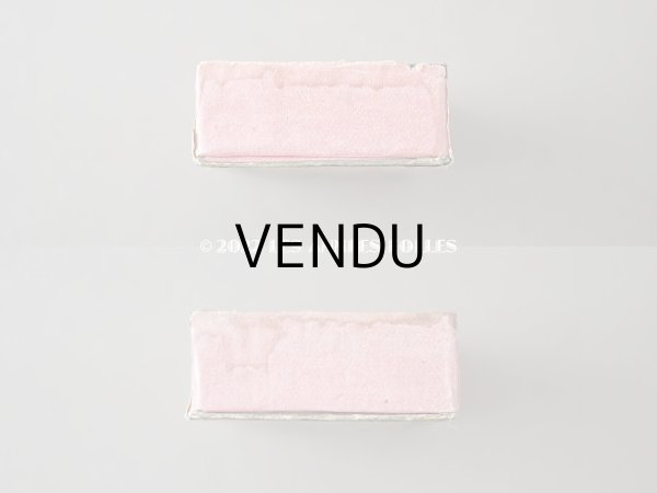 画像5: 1900年代 アンティーク 未開封 ガラスの蓋の紙箱 ゴールドのスパンコール1000ピース入り - AUX GALERIES LAFAYETTE - (5)