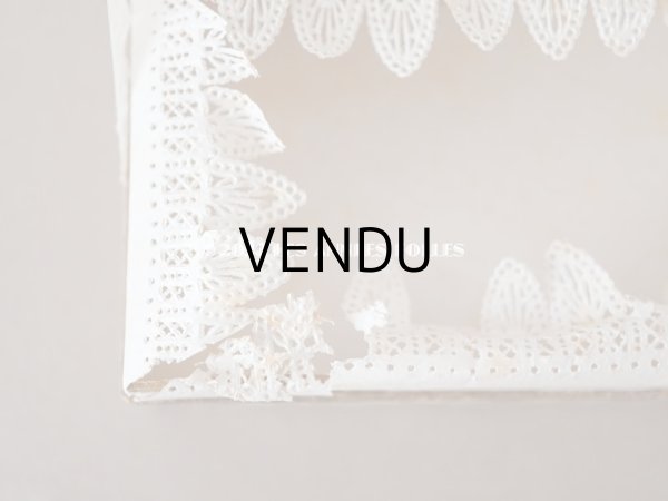 画像10: 19世紀 アンティーク 菫のお菓子箱 チョコレートボックス　レースペーパー付 (10)