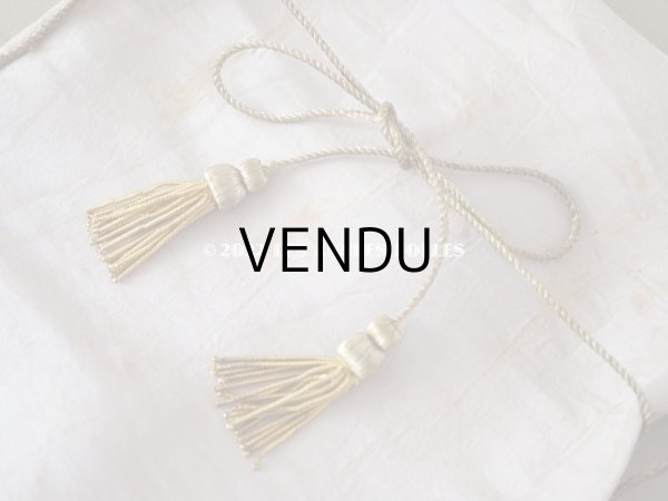 画像3: アンティーク ショコラティエ BOISSIERのお菓子袋  シルク製 オモニエール　- BOISSIER PARIS - (3)