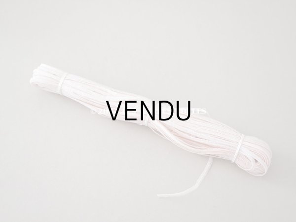 画像2: アンティーク ドール用 極細 帽子用ブレード ピンク 約60m  幅4mm弱 ストローハット (2)