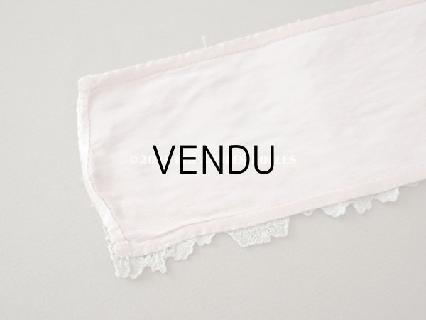 画像9: 18世紀 アンティーク ニードルレース アランソンレース 薔薇のガーランド 89cm 9cm幅 ポワン・ダランソン (9)