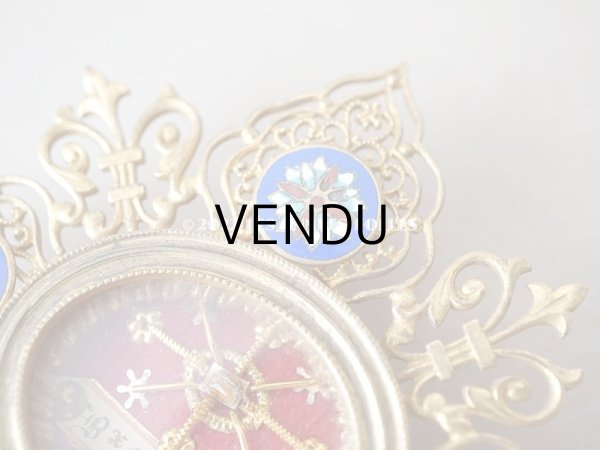 画像3: 19世紀 アンティーク ルリケール 聖遺物のペンダント エナメル加工 聖人の遺品　Saint François-Régis Clet (3)