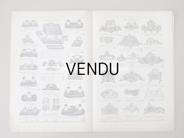 画像10: 1900年頃 アンティーク ボンマルシェのカタログ 文具 パペトリー CATALOGUE DE PAPETERIE ET ARTICLES DE BUREAU - AU BON MARCHE - (10)