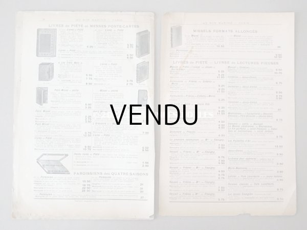 画像18: 1900年頃 アンティーク ボンマルシェのカタログ 文具 パペトリー CATALOGUE DE PAPETERIE ET ARTICLES DE BUREAU - AU BON MARCHE - (18)