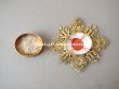 画像7: 19世紀 アンティーク ルリケール 聖遺物のペンダント エナメル加工 聖人の遺品　Saint François-Régis Clet (7)