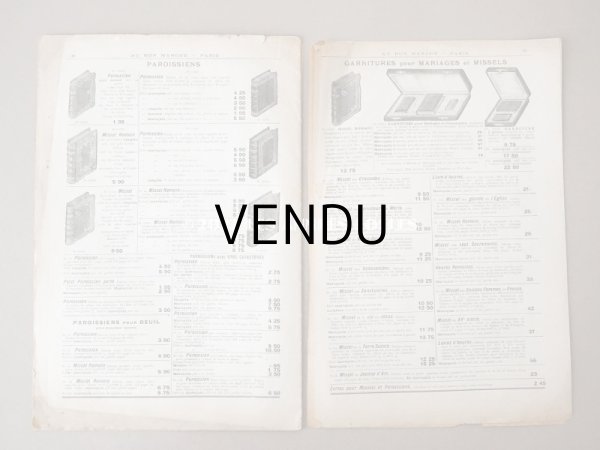 画像17: 1900年頃 アンティーク ボンマルシェのカタログ 文具 パペトリー CATALOGUE DE PAPETERIE ET ARTICLES DE BUREAU - AU BON MARCHE - (17)