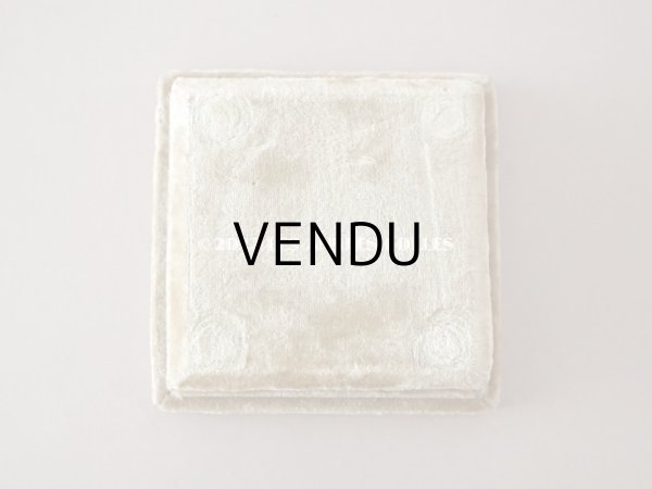 画像5: 1900年代 アンティーク ベルベットの台座 ボンマルシェ百貨店のラベル付き カーキ (5)