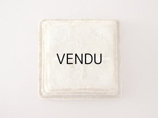 画像16: 1900年代 アンティーク ベルベットの台座 ボンマルシェ百貨店のラベル付き カーキ (16)