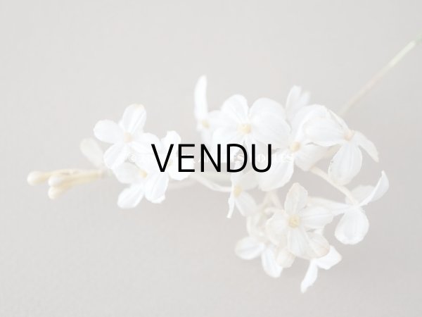 画像19: 19世紀 アンティーク ホワイトライラックの布花  (19)