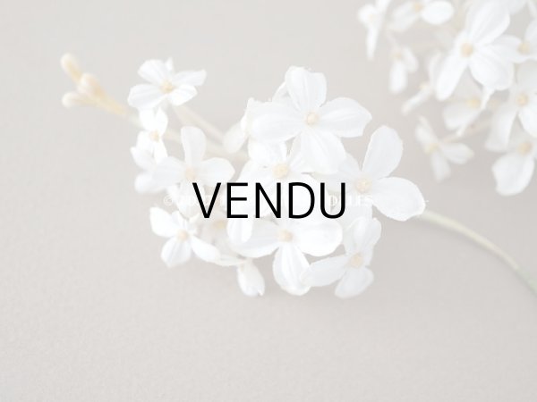 画像9: 19世紀 アンティーク ホワイトライラックの布花  (9)