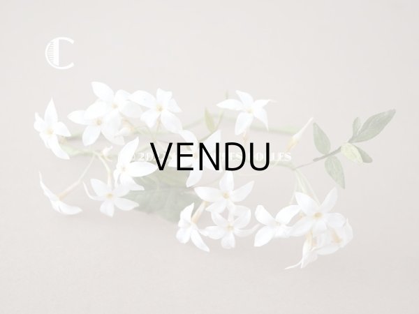 画像9: 19世紀 アンティーク 白い布花  (9)