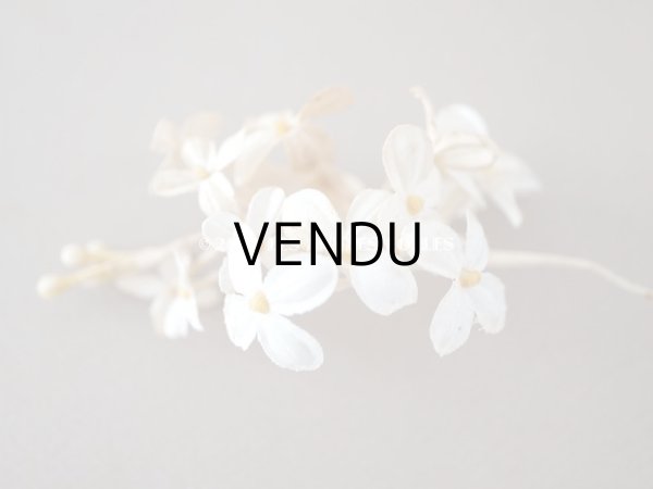 画像16: 19世紀 アンティーク ホワイトライラックの布花  (16)