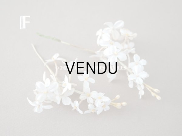 画像17: 19世紀 アンティーク ホワイトライラックの布花  (17)