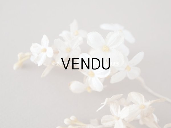 画像15: 19世紀 アンティーク ホワイトライラックの布花  (15)