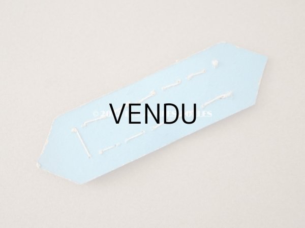 画像6: 1920年 アンティーク マザーオブパール製 極小 ボタン 6mm 12ピース シェルボタン ブルー (6)