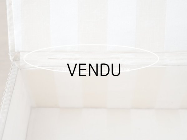 画像16: アンティーク 薔薇のロココモチーフのガーランド 大きなカルトナージュボックス パウダーピンク 48×32.5×9.5cm (16)