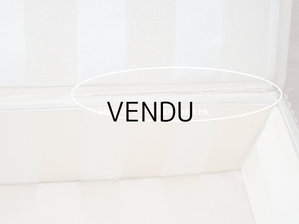 画像17: アンティーク 薔薇のロココモチーフのガーランド 大きなカルトナージュボックス パウダーピンク 48×32.5×9.5cm (17)