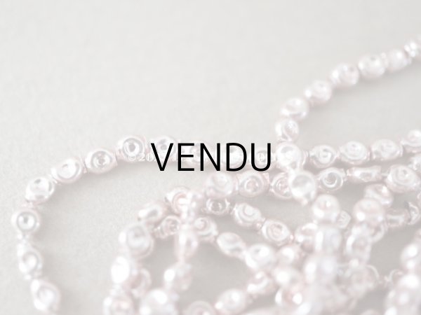 画像3: 1920年代 アンティーク 極小 スフレビーズ 淡いメタリックピンク　吹きガラス製 ビーズ 3mm  (3)