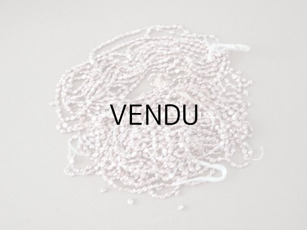 画像5: 1920年代 アンティーク 極小 スフレビーズ 淡いメタリックピンク　吹きガラス製 ビーズ 3mm  (5)