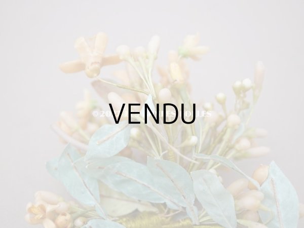 画像8: アンティーク ワックスフラワーのティアラ ウェディング 結婚式  (8)