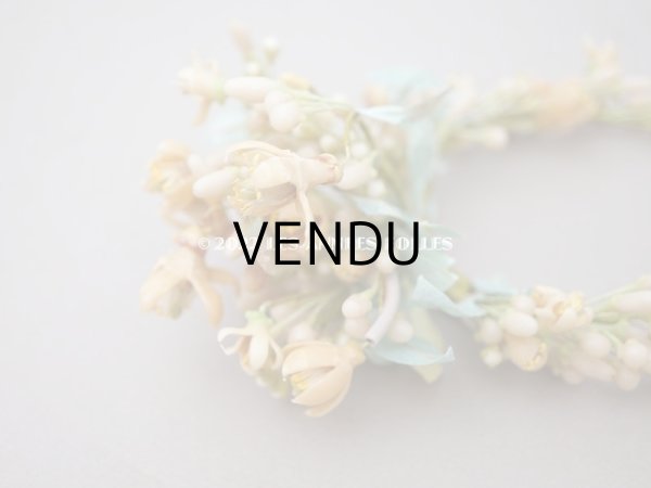 画像11: アンティーク ワックスフラワーのティアラ ウェディング 結婚式  (11)