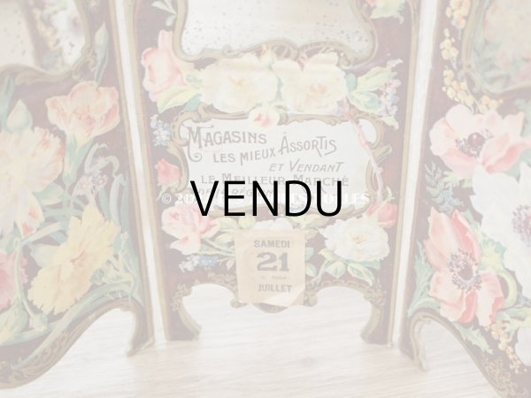 画像5: 1900年頃　アンティーク メゾン・ヴァニエの3面鏡 - MAISON VANNIER - (5)