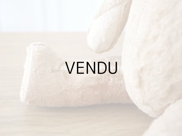 画像6: アンティーク ベア 淡いピンク (6)