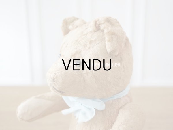 画像3: アンティーク ベア 淡いピンク (3)