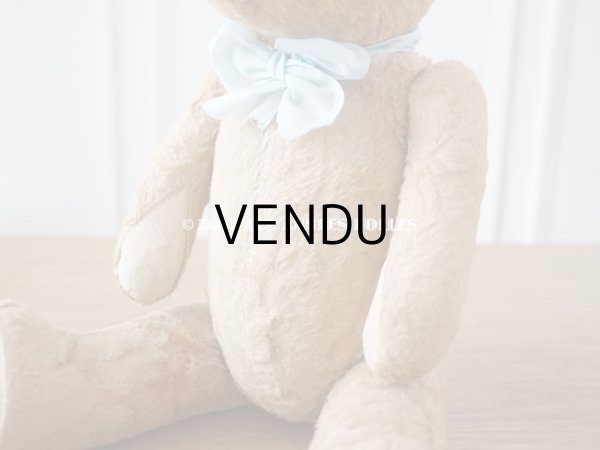 画像5: アンティーク ベア 淡いピンク (5)