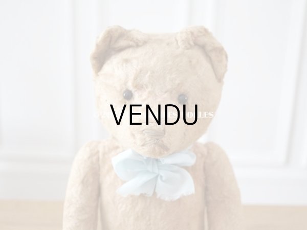 画像4: アンティーク ベア 淡いピンク (4)