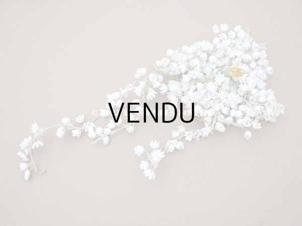 画像10: アンティーク 鈴蘭の布花 ヘッドドレス (10)